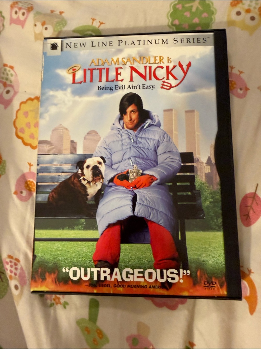 Adam Sandler - Little Nicky (DVD) fold out “ Being Evil Ain’t Easy “ widescreen